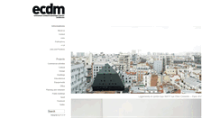 Desktop Screenshot of ecdm.eu